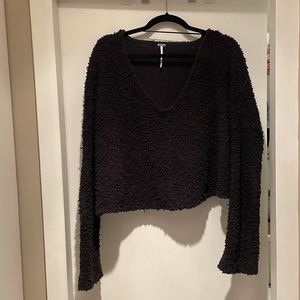 Free People Crop Sweater L